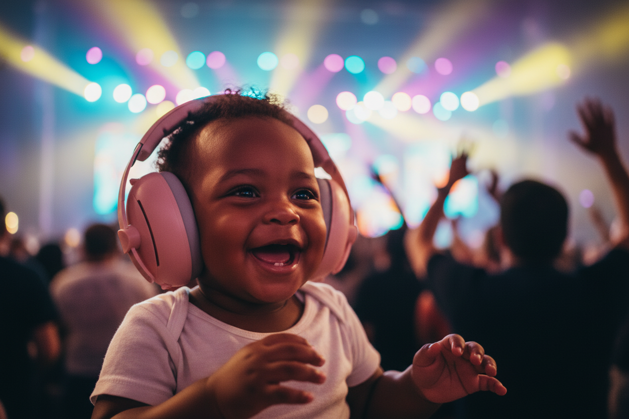 QuietBuds 2-in-1 Baby Ear Protectors