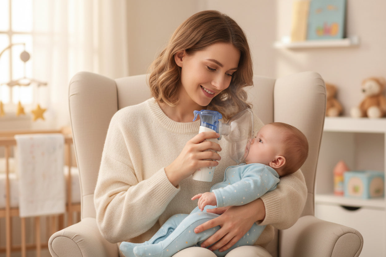 Ultrasonic Portable Micro-mesh Handheld Nebulizer